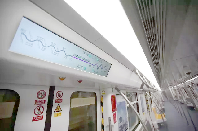 如新高亮地铁导乘屏的特点