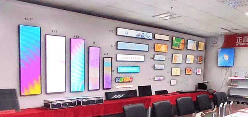 深圳如新电子LCD液晶显示屏的特点:条形屏,高亮屏,小尺寸液晶屏
